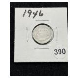 1946 Roosevelt Dime Coin