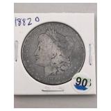 1882 O Morgan Silver Dollar Coin