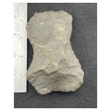 Chipped Axe Indian Artifact Arrowhead