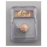 2025 ICG MS67 Last Year of Issue Penny Coin