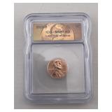 2025 ICG MS67 Last Year of Issue Penny Coin
