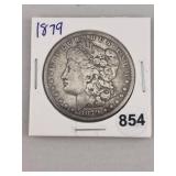 1879 Morgan Silver Dollar Coin