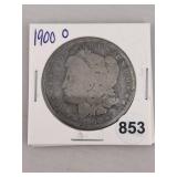 1900 O Morgan Silver Dollar Coin