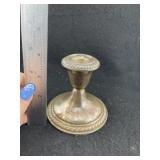 Sterling Silver Weighted Candle Holder