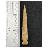 Texas Bird Point Indian Artifact Arrowhead