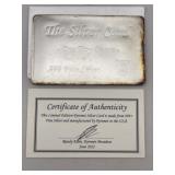 1 Troy Ounce .999 Silver Card