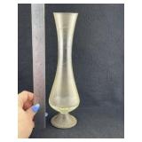 Glass Vase with Sterling Silver Bottom