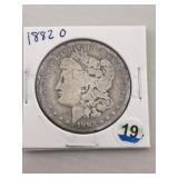 1882 O Morgan Silver Dollar Coin