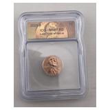 2025 ICG MS67 Last Year of Issue Penny Coin