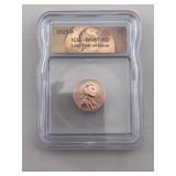 2025 ICG MS67 Last Year of Issue Penny Coin