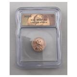 2025 ICG MS67 Last Year of Issue Penny Coin