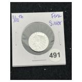1/10th Fine Silver Coin