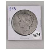 1923 Peace Silver Dollar Coin