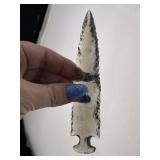 Glass Spear Head Indian Artifact Arrowhead