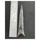 Obsidian Drill Indian Artifact Arrowhead
