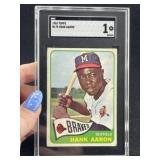 1965 Topps Hank Aaron Baseball Card