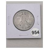 Walking Liberty Half Dollar Silver Coin