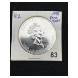 1 Ounce .999 Fine Silver Coin