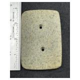 Gorget Indian Artifact Arrowhead