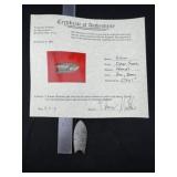 Folsom with Thomas Matthews COA from Elpaso Texas