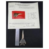 Lost Lake Drill with Thomas Matthews COA from Kent