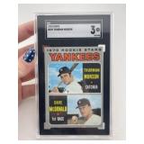 1970 Topps Thurman Munson Baseball Card