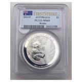 2013 1 Ounce .999 Fine Silver Year of the Koala Co