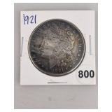 1921 Morgan Silver Dollar Coin