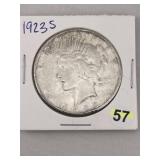 1923 S Peace Silver Dollar Coin