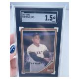 1962 Topps Willie Mays Baseball Card