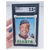 1967 Topps Willie Mays Baseball Card