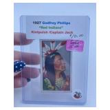 1927 Godfrey Phillips Red Indians Kintpuish/Captai