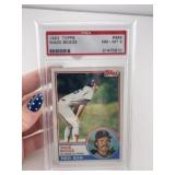 1983 Topps Wade Boggs Baseball Card