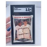 1960 Topps Willie Mays Baseball Card