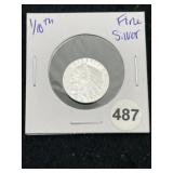 1/10th Fine Silver Coin