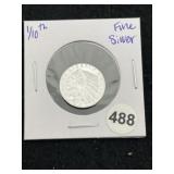 1/10th Fine Silver Coin