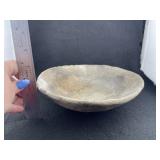 Mississippian Bowl broken & glued Indian Artifact