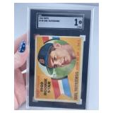 1960 Topps Carl Yastrzemski Baseball Card