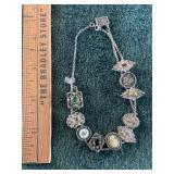 Sterling Silver .925 Charm Bracelet