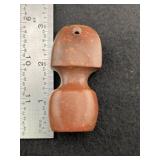 Red Stone Pipe Indian Artifact Arrowhead