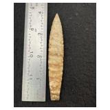 Agate Basin Indian Artifact Arrowhead