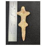 Lizard Effigy Indian Artifact Arrowhead