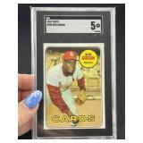 1969 Topps Bob Gibson Baseball Card