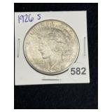 1926 S Peace Silver Dollar Coin
