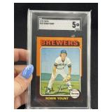 1975 Topps Robin Yount Baseball Card