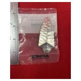 3 Ounce Fine Silver in the shape of an Arrowhead