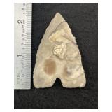 Carrizo Knife pretty grey white swirled river cher