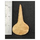 Paddle Drill Indian Artifact Arrowhead