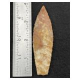 Agate Basin Indian Artifact Arrowhead