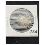 1906 Barber Quarter Silver Coin